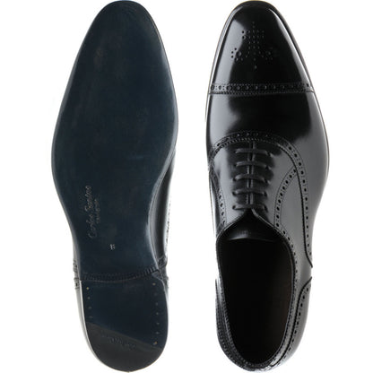 Product image for Herring Sloane in black calf