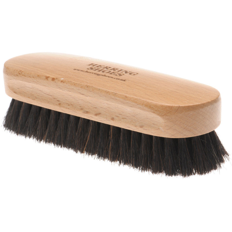 Product image for Herring Small Shoe Brush in dark bristles