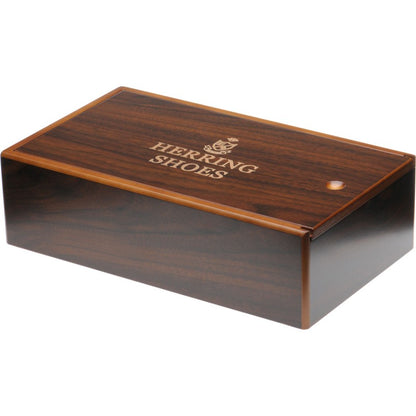 Product image for Herring Small Valet Box (Empty) in dark wood
