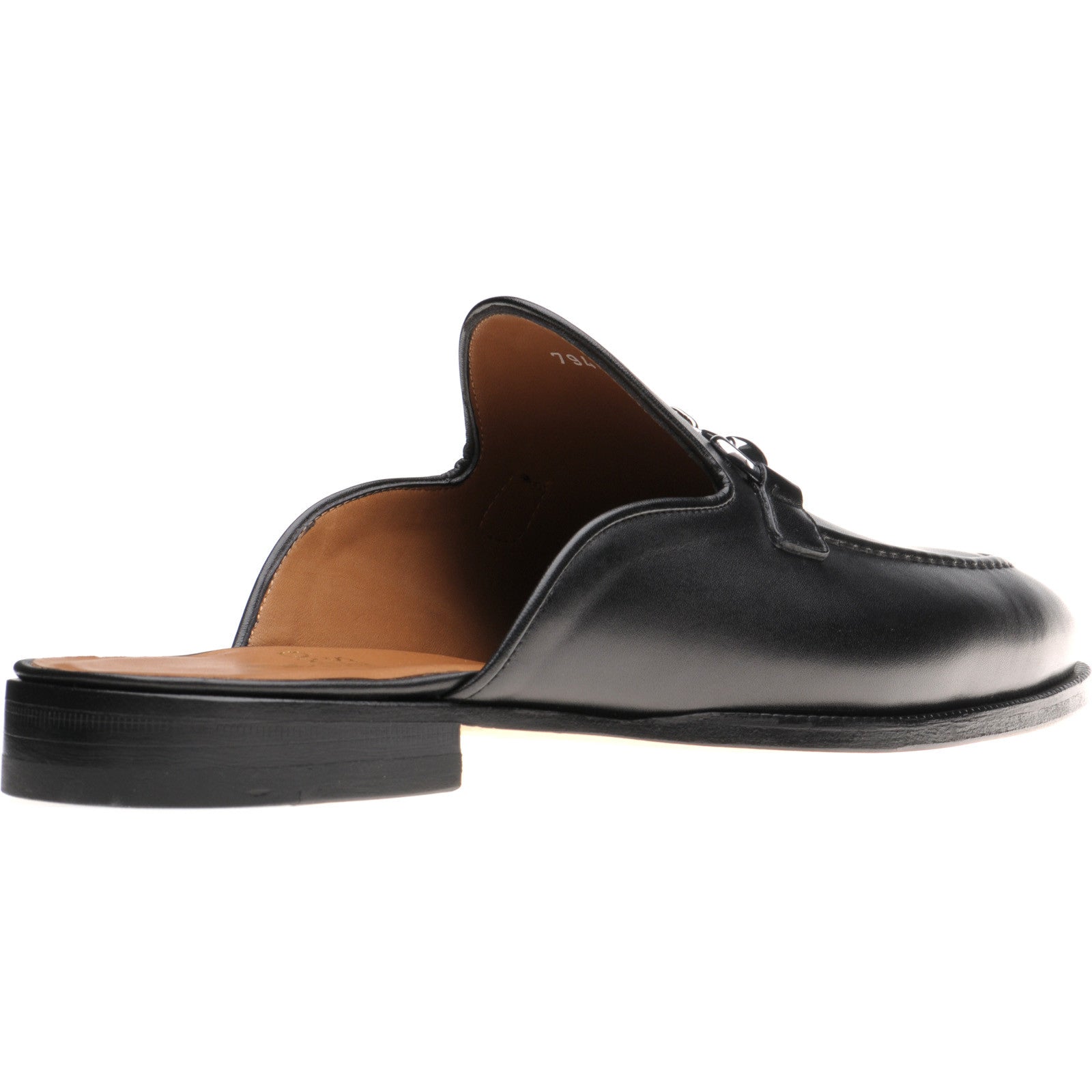 Product image for Herring Snaff II mens loafers in black calf (second)