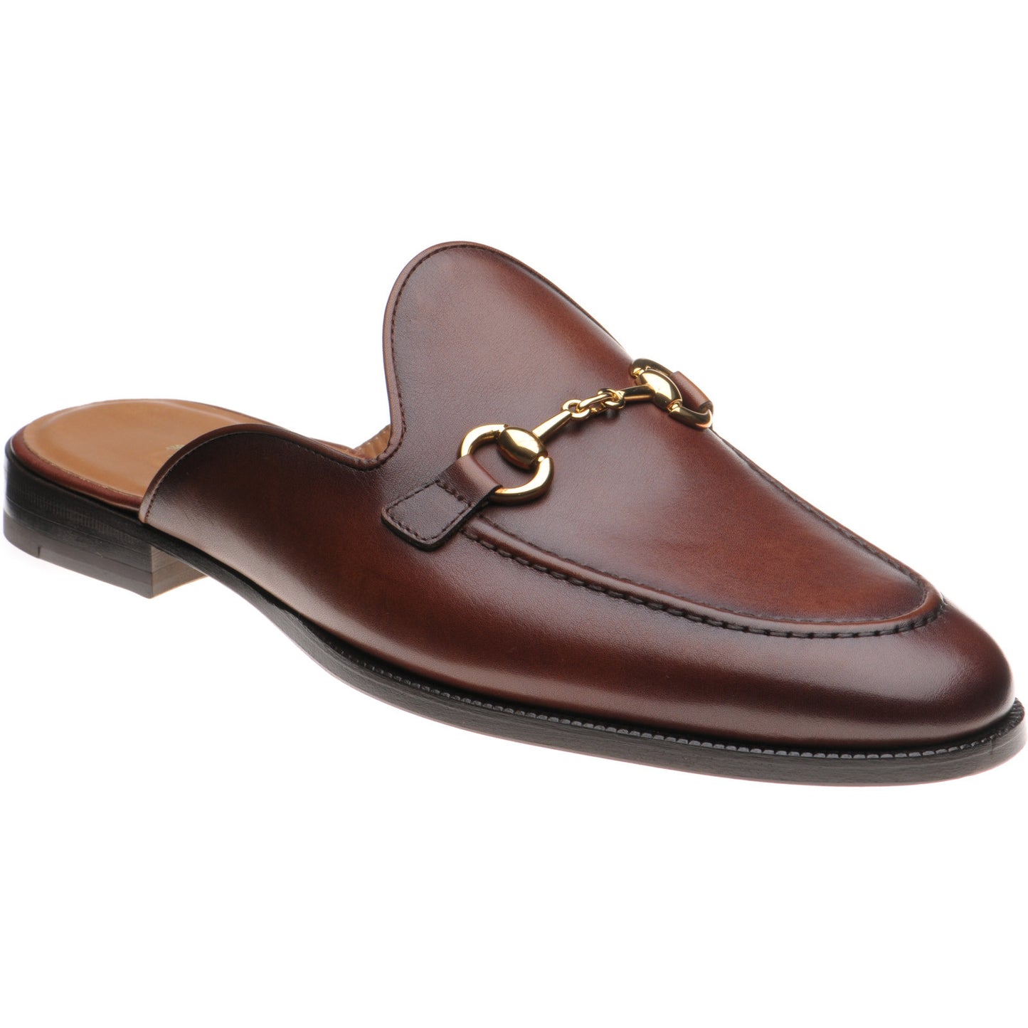 Product image for Herring Snaff II mens loafers in conker calf (second)