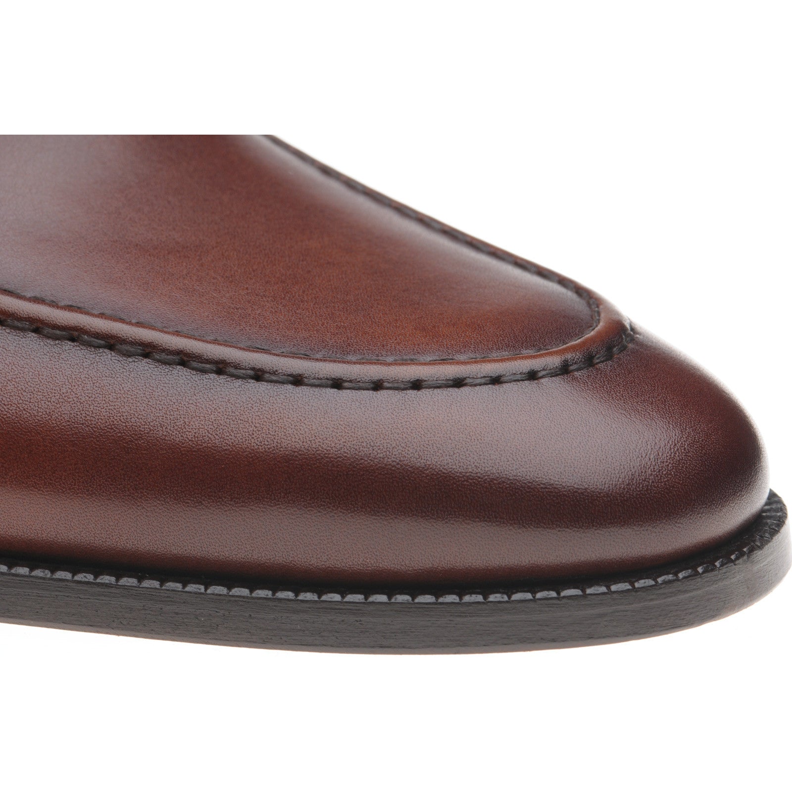Product image for Herring Snaff II mens loafers in conker calf (second)