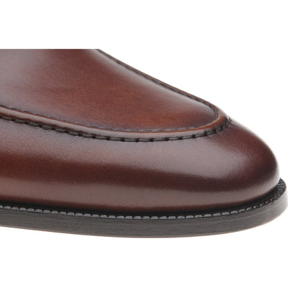 Product image for Herring Snaff II mens loafers in conker calf (second)