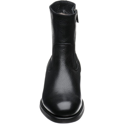 Product image for Herring Stockholm (Warm Lined) mens rubber-soled boots in black grain