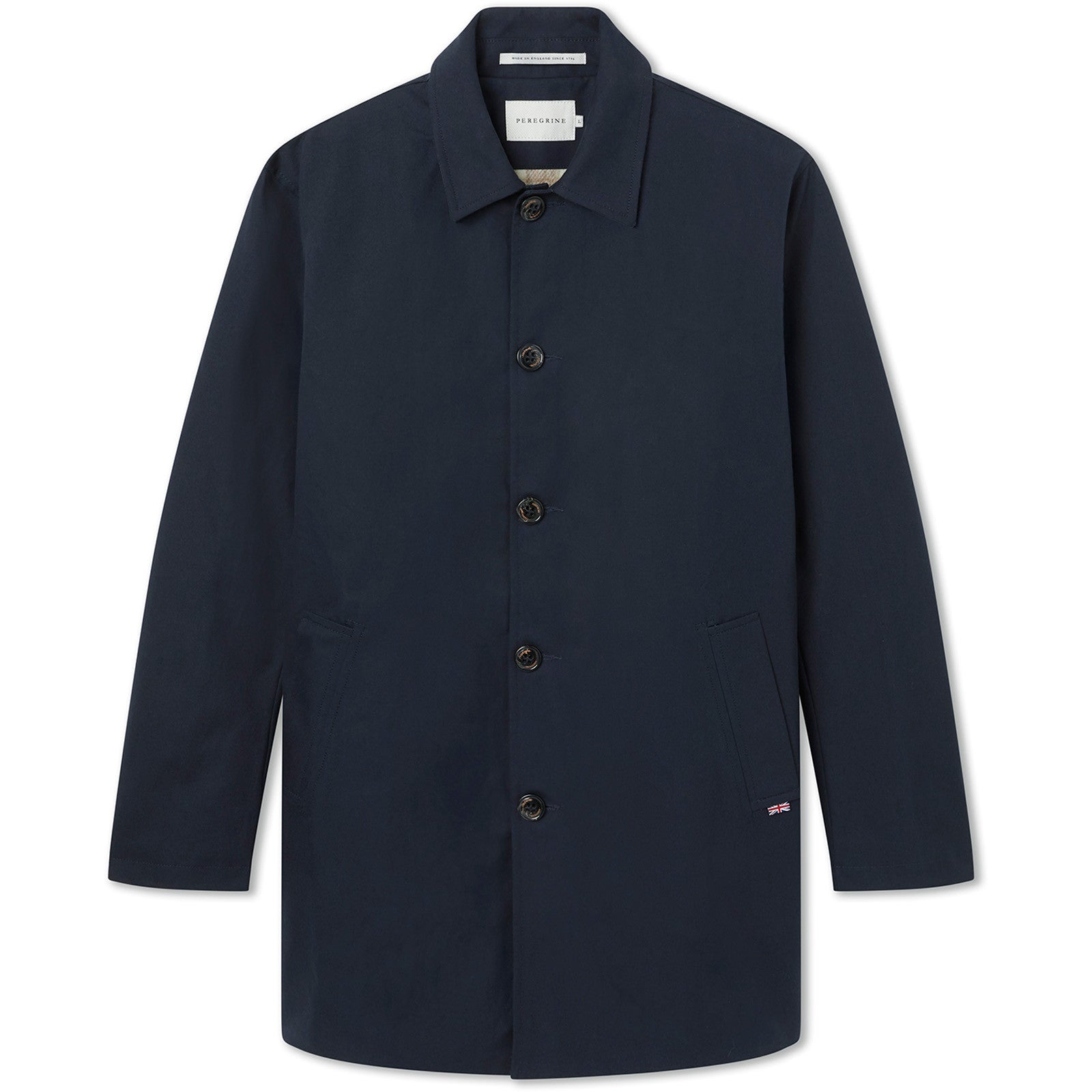 Product image for Herring Street Trench Jacket by Perergrine in navy