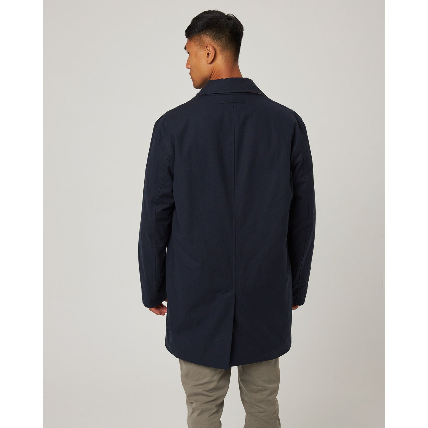 Product image for Herring Street Trench Jacket by Perergrine in navy