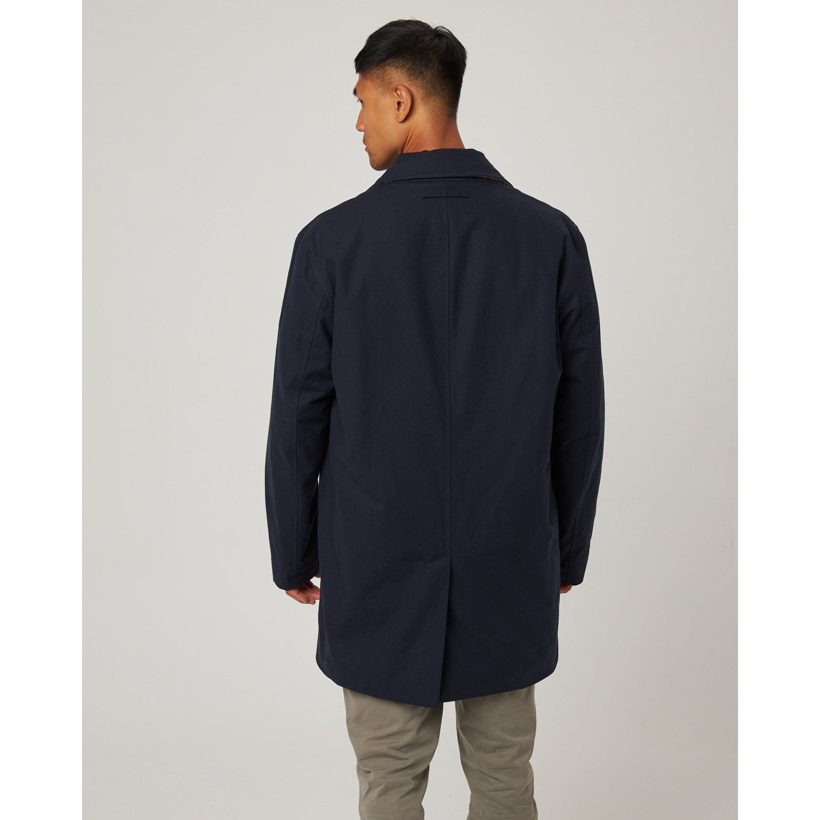 Product image for Herring Street Trench Jacket by Perergrine in navy
