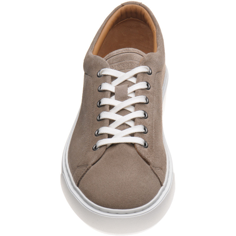 Product image for Herring Strike II Suede mens rubber-soled trainers in mocha suede