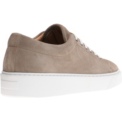 Product image for Herring Strike II Suede mens rubber-soled trainers in mocha suede