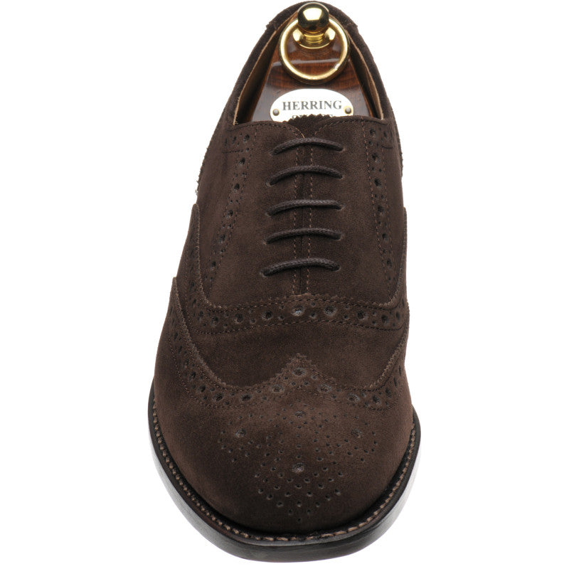 Product image for Herring Surrey II in dark brown suede