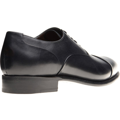 Product image for Herring Sutherland mens Oxfords in black calf