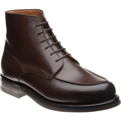 Product image for Herring Toulon mens rubber-soled boots in dark brown calf (second)