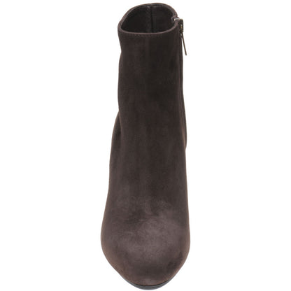 Product image for Herring Trasimeno ladies rubber-soled boots in brown suede