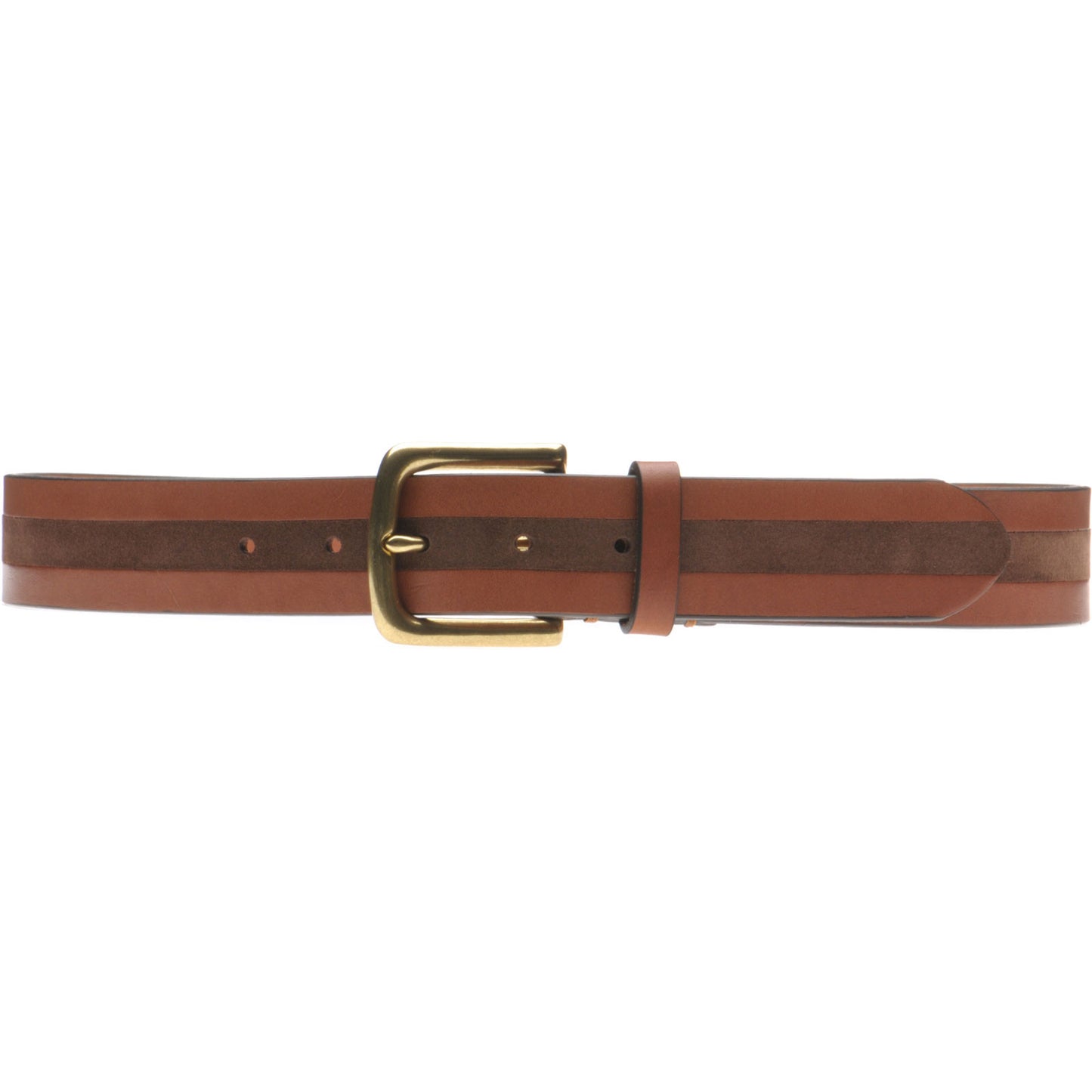 Product image for Herring Verge Belt in brown stripe