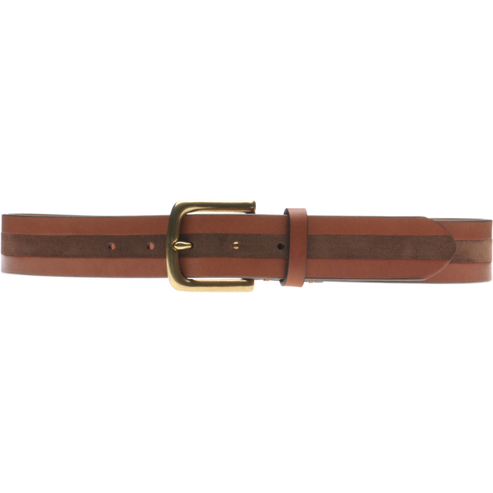 Product image for Herring Verge Belt in brown stripe