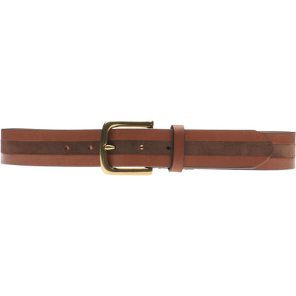 Product image for Herring Verge Belt in brown stripe