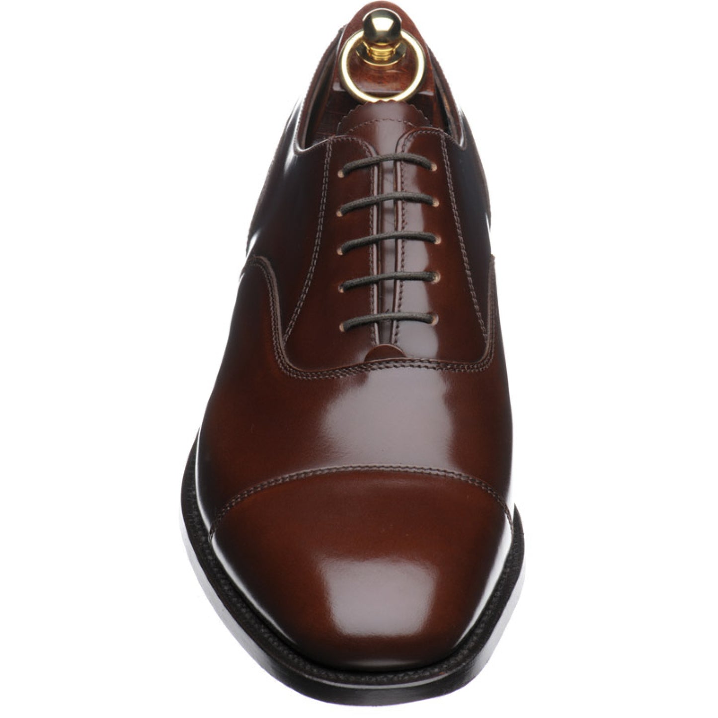 Product image for Loake 200 mens Oxfords in chestnut polished (second)