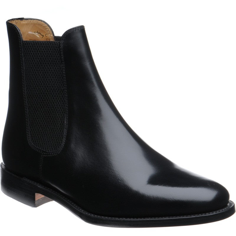 Product image for Loake 290 mens Chelsea boots in black polished (second)