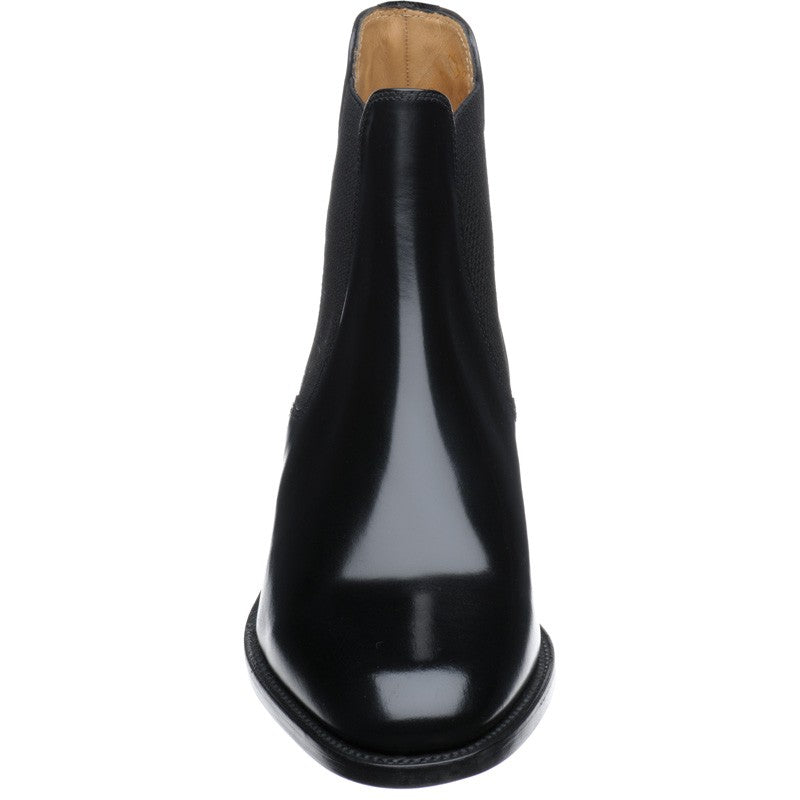 Product image for Loake 290 mens Chelsea boots in black polished (second)
