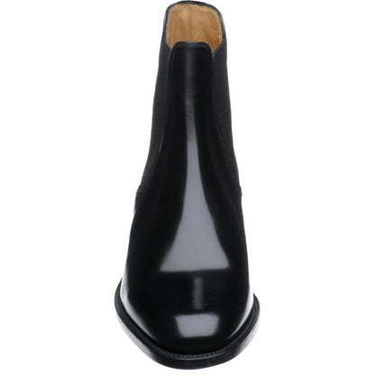 Product image for Loake 290 mens Chelsea boots in black polished (second)