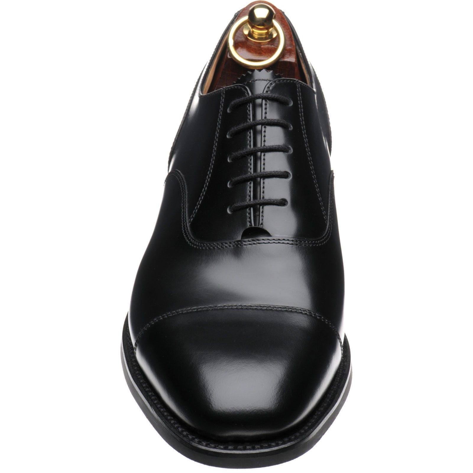 Product image for Loake 300 mens Oxfords in black polished (second)