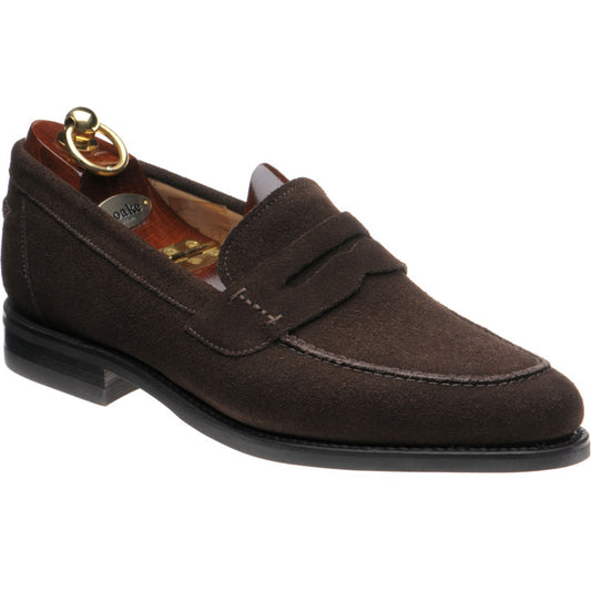 Product image for Loake 356 in dark brown suede