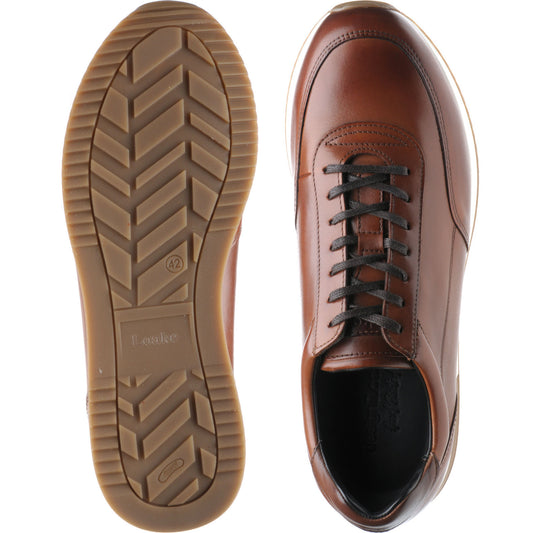 Product image for Loake Bannister in cedar calf