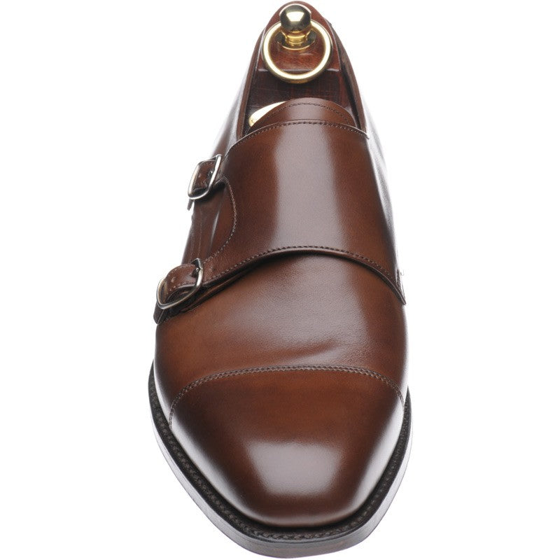 Product image for Loake Cannon in dark brown calf