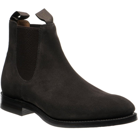 Product image for Loake Chatsworth (Rubber) in dark brown suede