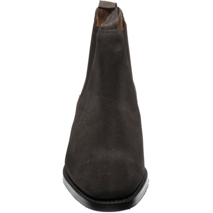 Product image for Loake Chatsworth (Rubber) in dark brown suede