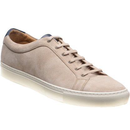 Product image for Loake Dash mens rubber-soled in stone suede (second)