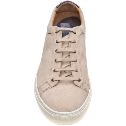 Product image for Loake Dash mens rubber-soled in stone suede (second)