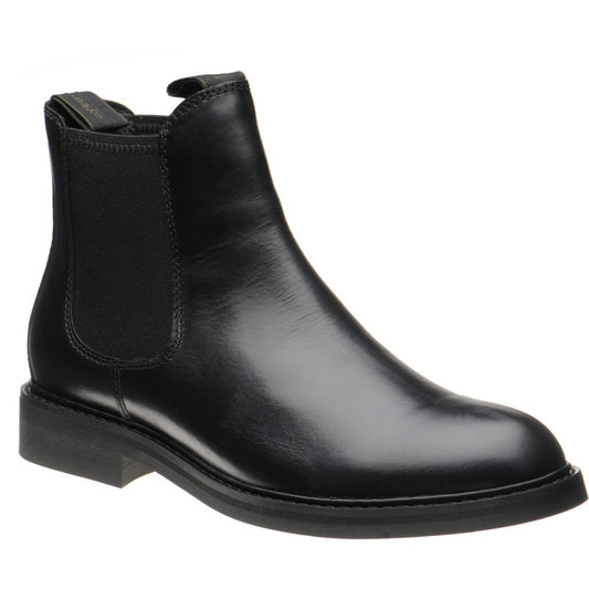 Product image for Loake Ducksworth in black waxy calf