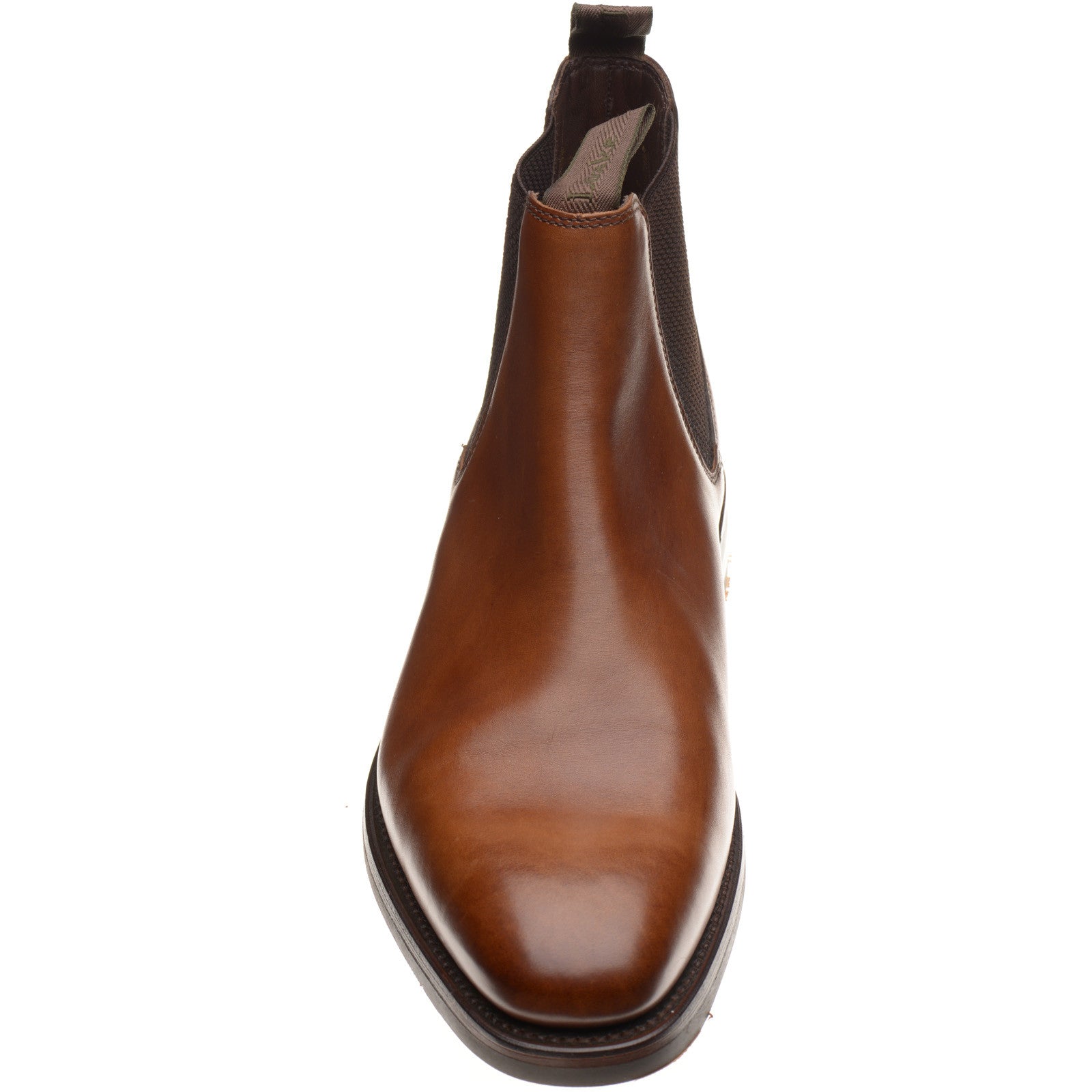 Product image for Loake Emsworth mens rubber-soled Chelsea boots in cedar calf (second)