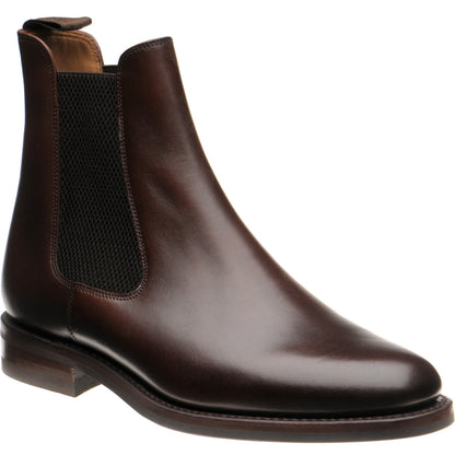 Product image for Loake Hickstead Rubber mens rubber-soled boots in brown calf (second)