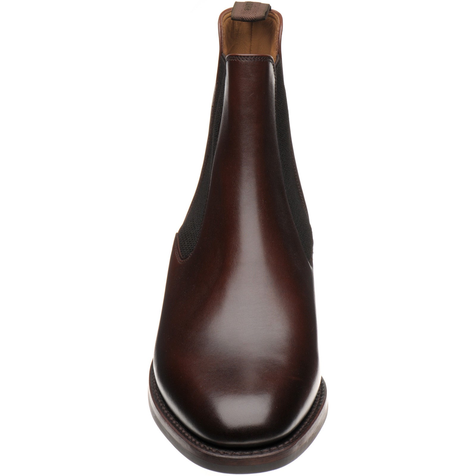 Product image for Loake Hickstead Rubber mens rubber-soled boots in brown calf (second)