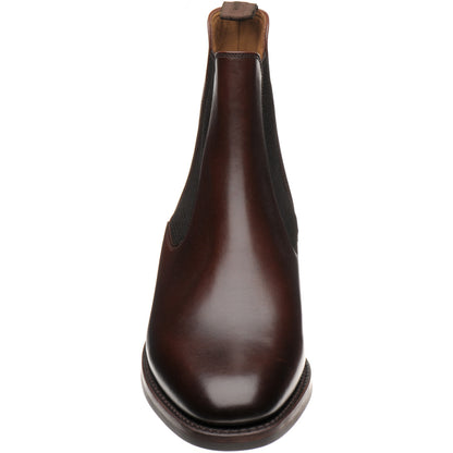 Product image for Loake Hickstead Rubber mens rubber-soled boots in brown calf (second)