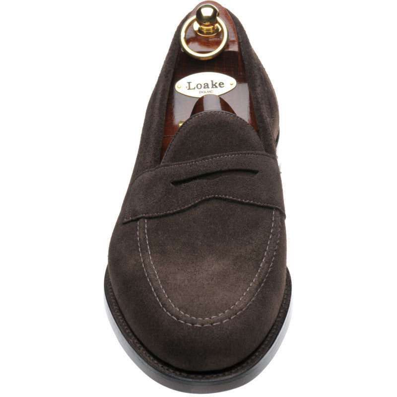 Product image for Loake Imperial Rubber Exclusive mens in brown suede