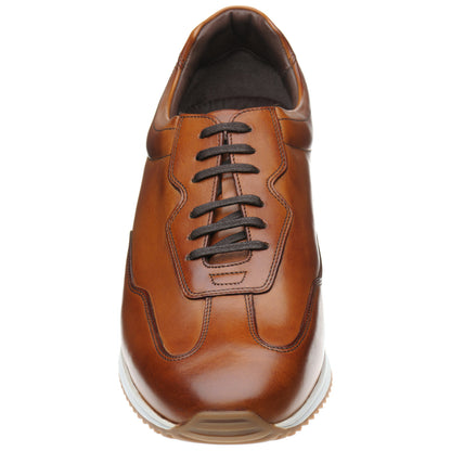 Product image for Loake Linford mens rubber-soled in chestnut calf (second)