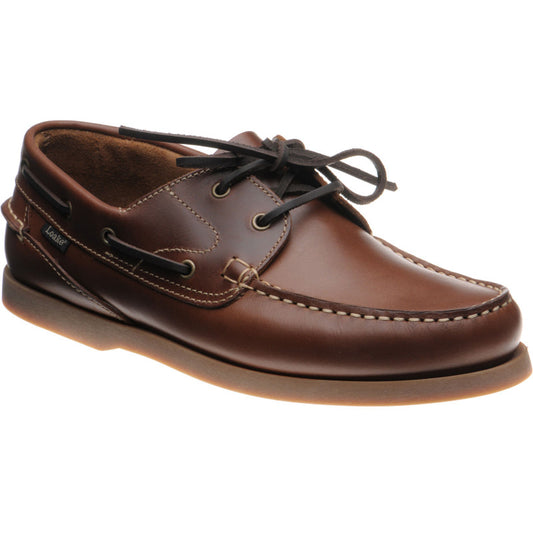 Product image for Loake Lymington in brown waxy