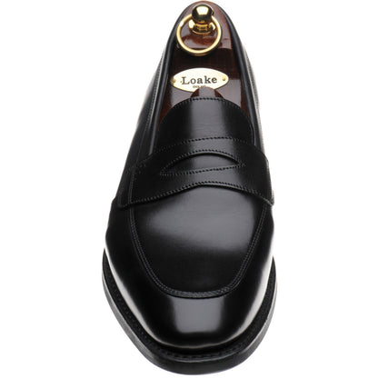 Product image for Loake Lynch in black calf