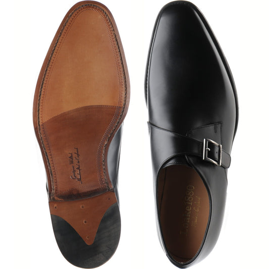 Product image for Loake Medway in black calf