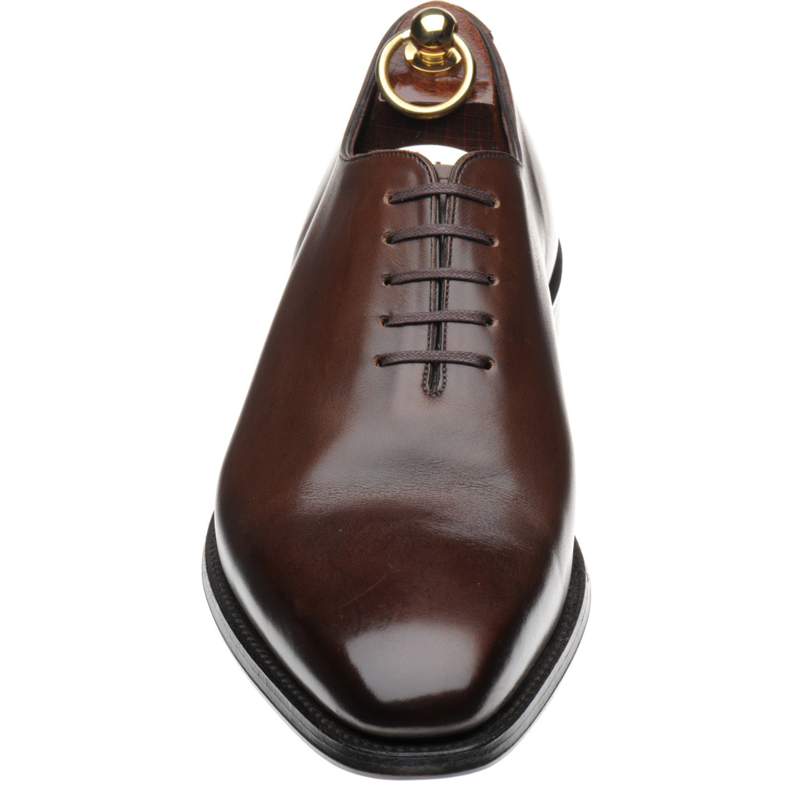 Product image for Loake Parliament mens wholecuts in brown antique calf (second)