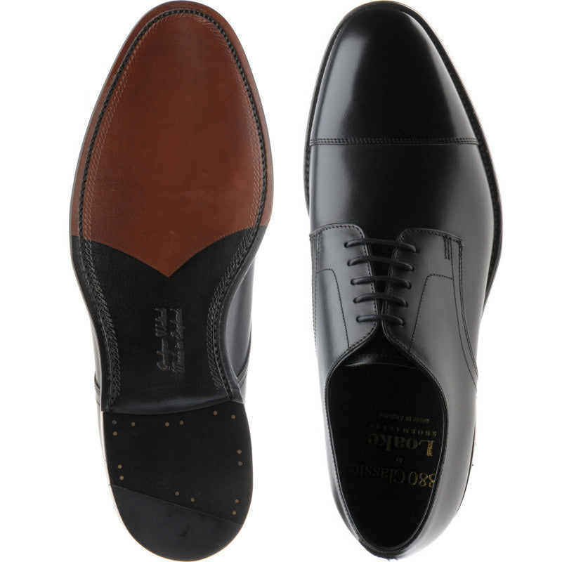 Product image for Loake Petergate in carbon black calf