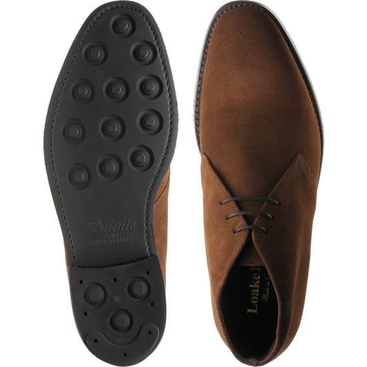 Product image for Loake Pimlico in brown suede