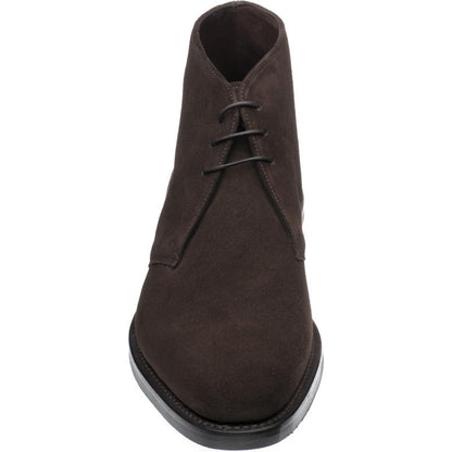 Product image for Loake Pimlico in dark brown suede
