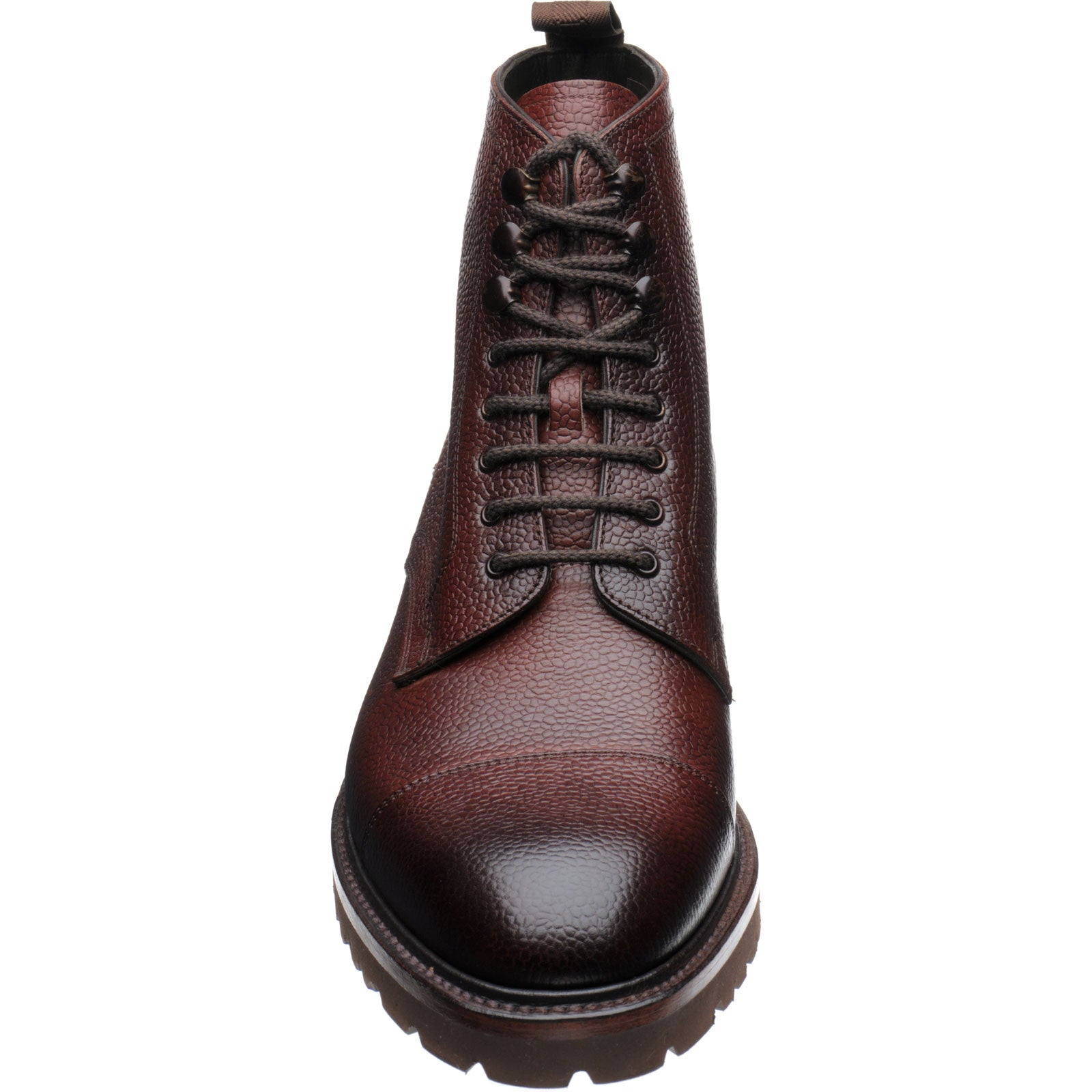 Product image for Loake Reynolds mens boots in oxblood grain calf (second)
