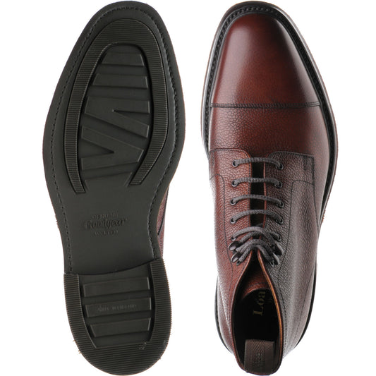 Product image for Loake Roehampton in oxblood calf grain