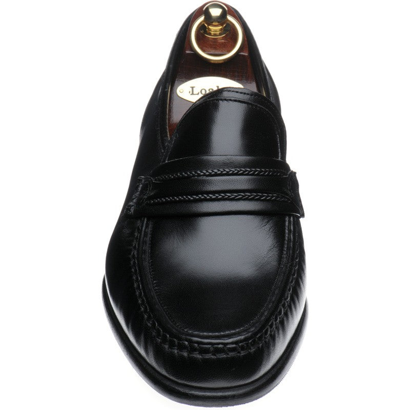 Product image for Loake Rome in black calf