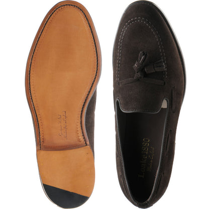 Product image for Loake Russell in choc brown suede